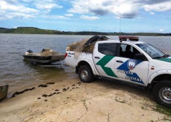 Polícia ambiental apreende mais de 17 mil metros de redes de pesca em Linhares