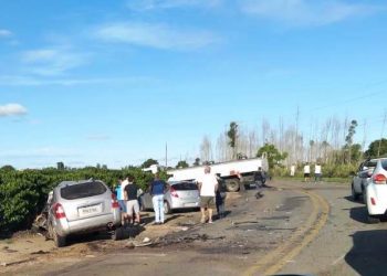 Acidente na Rodovia Roberto Calmon deixa uma vítima fatal