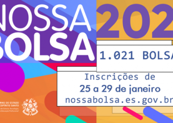 Inscrições para o Nossa Bolsa 2021 estão aberta com 1.021 oportunidades