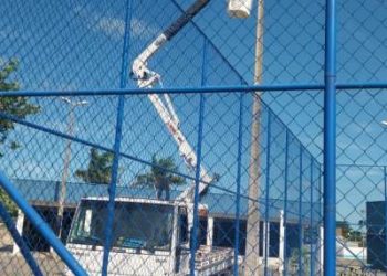 Após postagem do Norte Noticia Prefeitura resolve problema de iluminação em Complexo Esportivo de Bebedouro