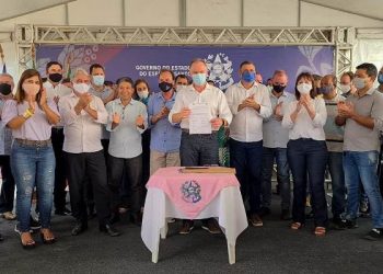 Governador Renato Casagrande autoriza início das obras de pavimentação na Rodovia ES-358