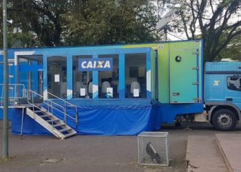 Caminhão-agência da caixa faz atendimento em Sooretama até sexta-feira