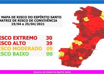 NOVO MAPA DE RISCO – Veja o que funciona neste sábado e como será na próxima semana