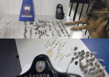 NOITE DE QUINTA-FEIRA – Força Tática faz grande apreensão de drogas no Aviso e Santa Cruz