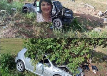 NO DIA DAS MÃES – Condutor alcoolizado provoca acidente na BR 101, em Linhares e uma mãe vem a óbito no local