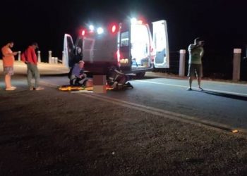 Atropelamento deixa três vítimas na estrada do Pontal