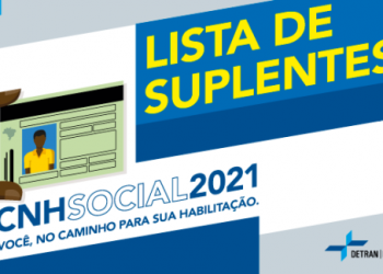 Detran-ES nomes de suplentes do CNH Social. Veja lista aqui