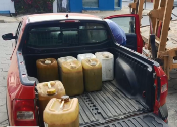 Empresário e idoso que furtavam e revendiam combustível da prefeitura Jaguaré são presos