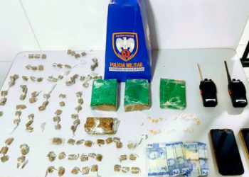 POVOAÇÃO – Duas pessoas são detidas apreensão de drogas e até rádios comunicadores