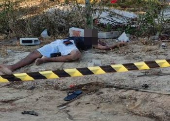 ROSTO DESFIGURADO – Homem é morto com golpes de facas e blocos de cimento em Sooretama