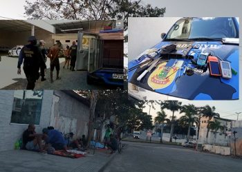 CRACOLÂNDIA DE LINHARES – Guarda Civil Municipal recupera produtos de furto e suspeitos são levados para a delegacia; veja vídeos