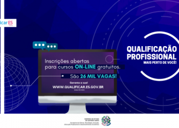 Abertas 26 mil vagas em cursos de qualificação profissional on-line e gratuitos