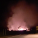 VÍDEOS – Incêndio em vegetação ás margens da rodovia que liga sede de Linhares ao Pontal do Ipiranga