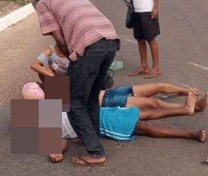 Acidente envolvendo motocicleta deixa uma vítima fatal e outra gravemente ferida em Jaguaré