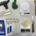 Policia Militar de Linhares apreende grande quantidade de munição além de droga e submetralhadora no Santa Cruz