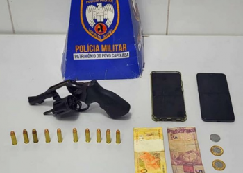 CRACOLÂNDIA DE LINHARES – Adolescente de 15 anos é apreendido com arma de fogo