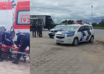 VÍDEO – Fugitivo da justiça comete furto e é baleado na localidade de Bebedouro, em Linhares