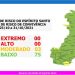 MAPA DE RISCO – cai de 5 para 3 o número de municípios no ES em “Risco Moderado”