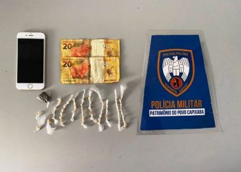 Adolescente é apreendido com 50 pedras de crack e maconha no Nova Betânia em Linhares