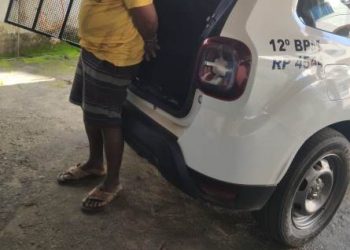 RIO BANANAL – Homem é preso após arrombar porta da casa da ex e agredi-la