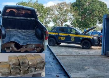 VÍDEOS – PRF apreende quase 20 quilos de pasta base de cocaína, Bombeiros usaram desencarcerador