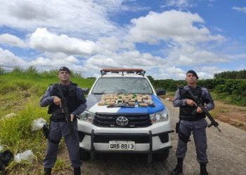 EM PRIMEIRA MÃO – Polícia Militar faz apreensão de grande quantidade de maconha em Guaraná