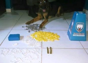 PM recebe denúncia de Baile do Mandela e apreende muita maconha, mais de 100 pedras de crack e mais de 300 pinos de cocaína