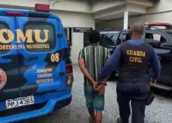 Ronda Ostensiva da Guarda Civil Municipal prende Suspeito de cometer furto em residência no Colina