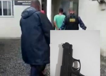 Dupla tenta assaltar loja no Centro de Linhares, se assusta com grito e detida pela Guarda Civil de Linhares