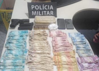 Dupla com mais de 18 mil reais é detida pela PM quando comercializava materiais ilícitos em São Mateus