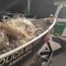 Batalhão Ambiental apreende redes de pesca durante fiscalização embarcada em Regência