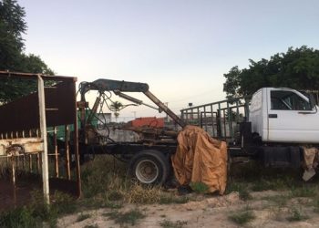 Polícia Localiza munck furtado no Centro de Sooretama, suspeito foi ouvido, pagou fiança e foi liberado