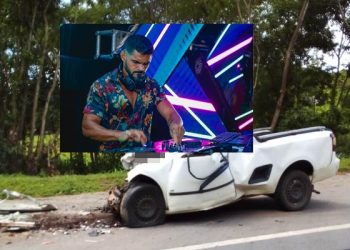 ATUALIZAÇÃO – DJ Jéferson Jr morre em acidente na BR 101 em João Neiva