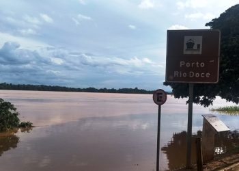 ATENÇÃO – Nível do rio Doce em Linhares pode ultrapassar cota de inundação ainda neste domingo (09)