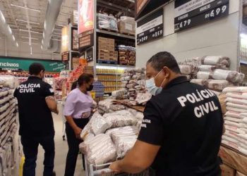 Cafés misturados até com milho são apreendidos em supermercados de Linhares e em mais seis cidades do ES