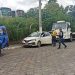 Forças de segurança municipal de Linhares recupera veiculo com restrição de furto/roubo no centro