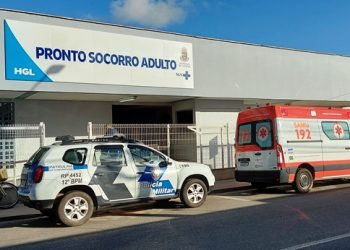 Jovem de 25 anos é baleado, vai para o HGL, dá nome falso e é descoberto que possui mandado de prisão em aberto