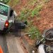 Colisão entre moto e carro de funerária deixa vítima fatal na BR 101. O condutor do carro foi preso pela PRF