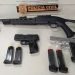 Policiais Civis em Linhares apreendem duas pistolas e um rifle