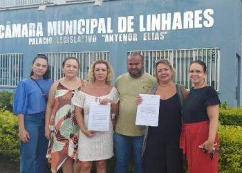 VÍDEOS – SISPML protocola na Câmara de Linhares e no MP, pedido de improbidade administrativa contra a administração Guerino Zanon