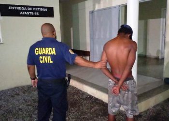 GCM apreende produtos de furto e leva suspeito para cadeia