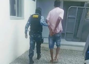 Homem com mandado de prisão em aberto pela pratica de homicídio é preso pela Guarda Civil Municipal de Linhares