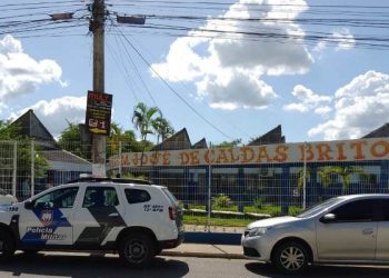 Ex-aluno é suspeito de balear professor em frente Escola de Linhares