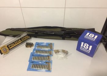 PAGOU SAIU – Polícia Civil prende homem em flagrante por posse ilegal de arma de fogo