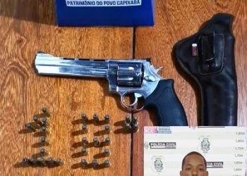 Fugitivo da Penitenciária de Linhares é recapturado, com revólver,  em Jaguaré