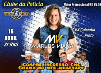 PROMOÇÃO – Vídeo: Norte Noticia sorteia ingressos para o “Baile de Aleluia” neste sábado com Marlus Viana. Saiba como ganhar o seu aqui