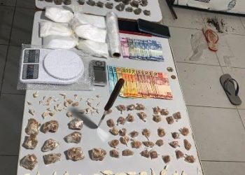 Polícia Militar de Linhares tira muita droga de circulação, prende “RB” e mais dois suspeitos