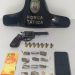 NO INTERLAGOS – Jovem tenta fugir da Força Tática, mas é flagrado com arma de fogo e drogas