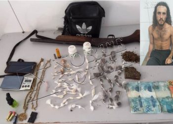 ROUBO EM PROPRIEDADE RURAL DE CÓRREGO PIABANHA – Polícia prende um dos suspeitos