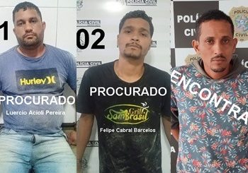 Suspeito de tentativa de homicídio em Sooretama é preso na Serra. PC Procura por mais dois que estão foragidos